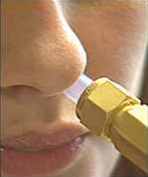 Photo of sampling tube arrangement