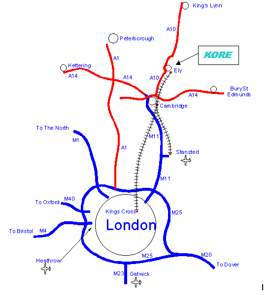 If you have trouble seeing this map please request us via email or fax to post  or fax you one